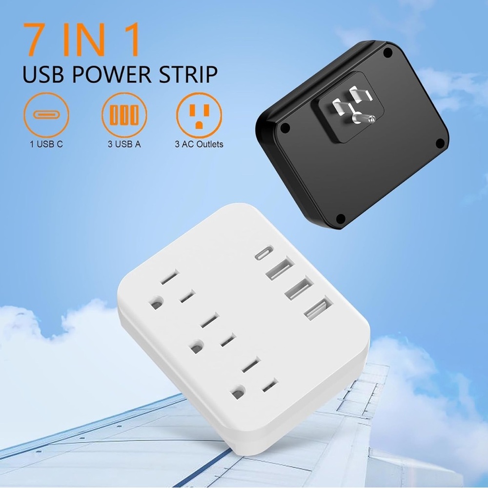 Power Strip with USB Ports - Picture 5 of 5